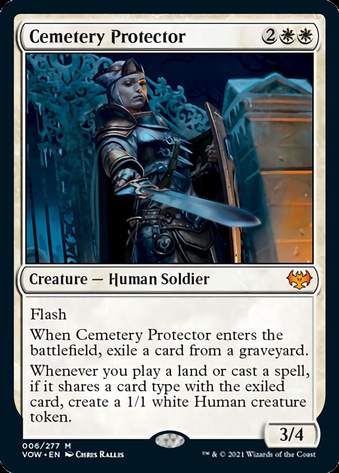 Cemetery Protector [Innistrad: Crimson Vow] MTG Single Magic: The Gathering | Red Claw Gaming