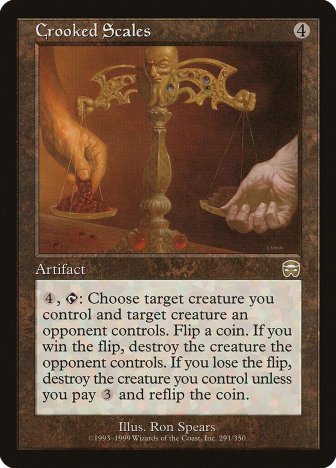 Crooked Scales [Mercadian Masques] MTG Single Magic: The Gathering | Red Claw Gaming