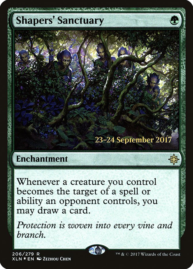 Shapers' Sanctuary [Ixalan Prerelease Promos] MTG Single Magic: The Gathering | Red Claw Gaming
