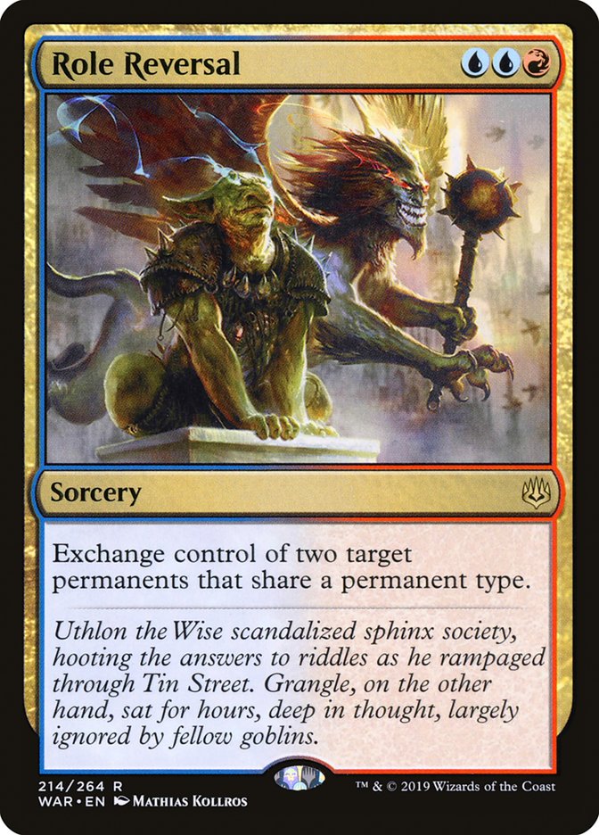 Role Reversal [War of the Spark] MTG Single Magic: The Gathering | Red Claw Gaming