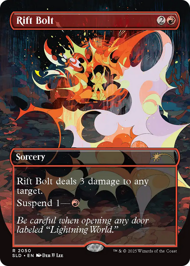Rift Bolt (2050) (Rainbow Foil) [Secret Lair Drop Series] MTG Single Magic: The Gathering | Red Claw Gaming
