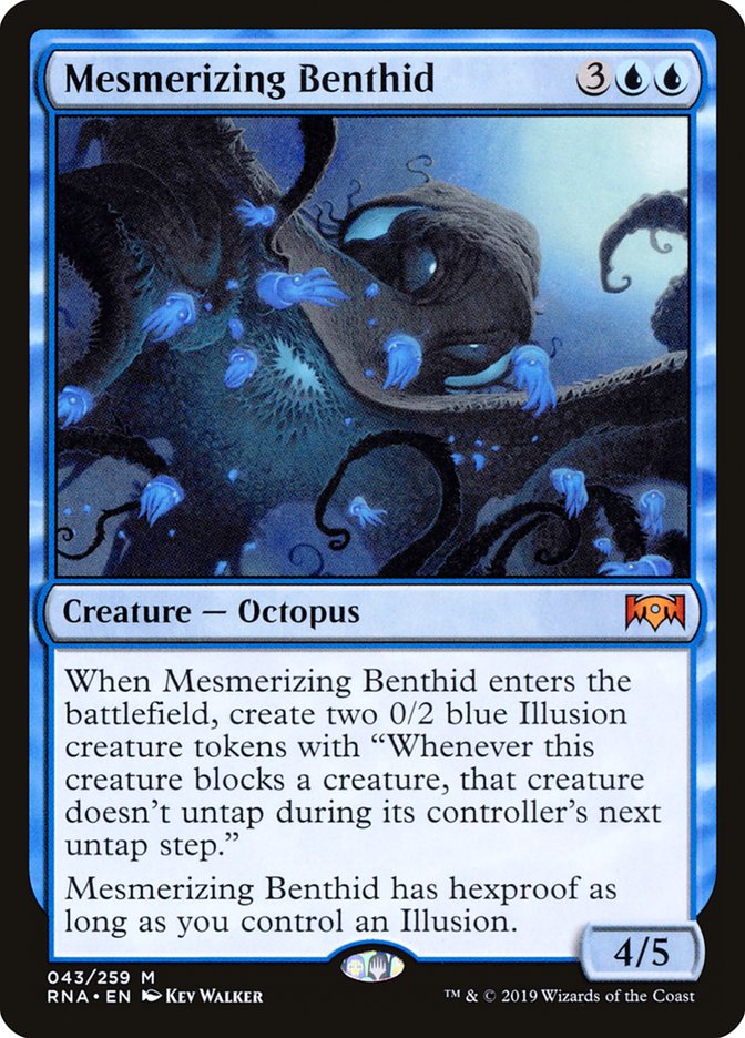 Mesmerizing Benthid [Ravnica Allegiance] MTG Single Magic: The Gathering | Red Claw Gaming