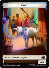 Soldier // Goat Double-Sided Token [Marvel Super Heroes Commander Tokens] | Red Claw Gaming