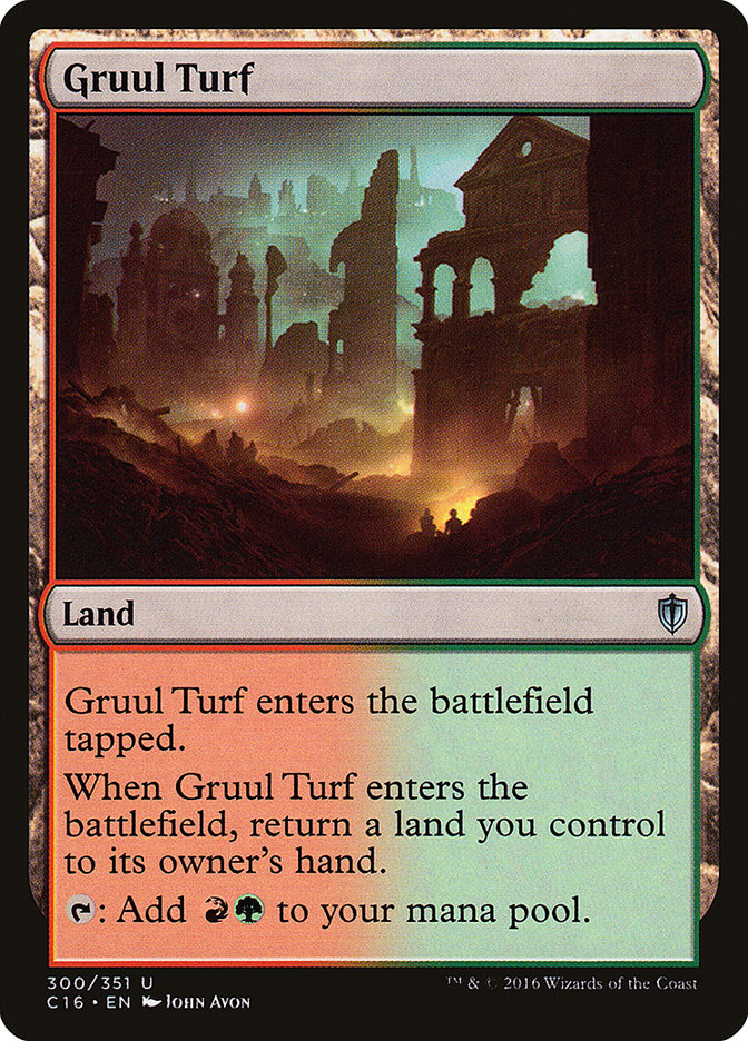 Gruul Turf [Commander 2016] MTG Single Magic: The Gathering | Red Claw Gaming
