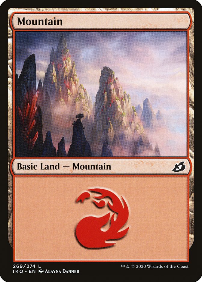 Mountain (269) [Ikoria: Lair of Behemoths] MTG Single Magic: The Gathering | Red Claw Gaming