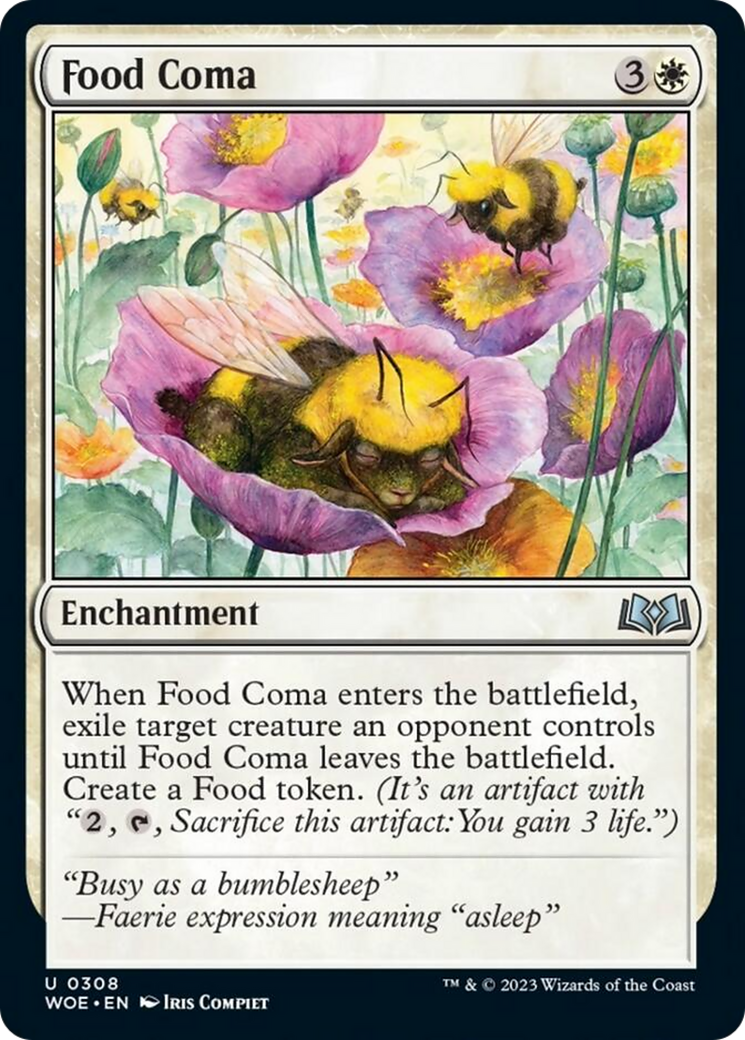 Food Coma [Wilds of Eldraine] MTG Single Magic: The Gathering    | Red Claw Gaming