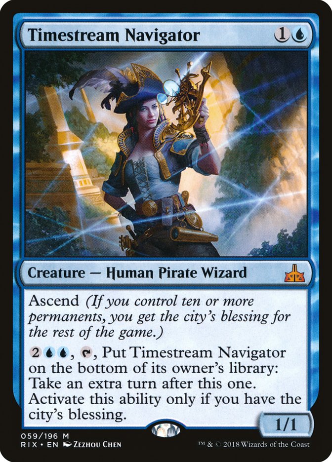 Timestream Navigator [Rivals of Ixalan] MTG Single Magic: The Gathering | Red Claw Gaming
