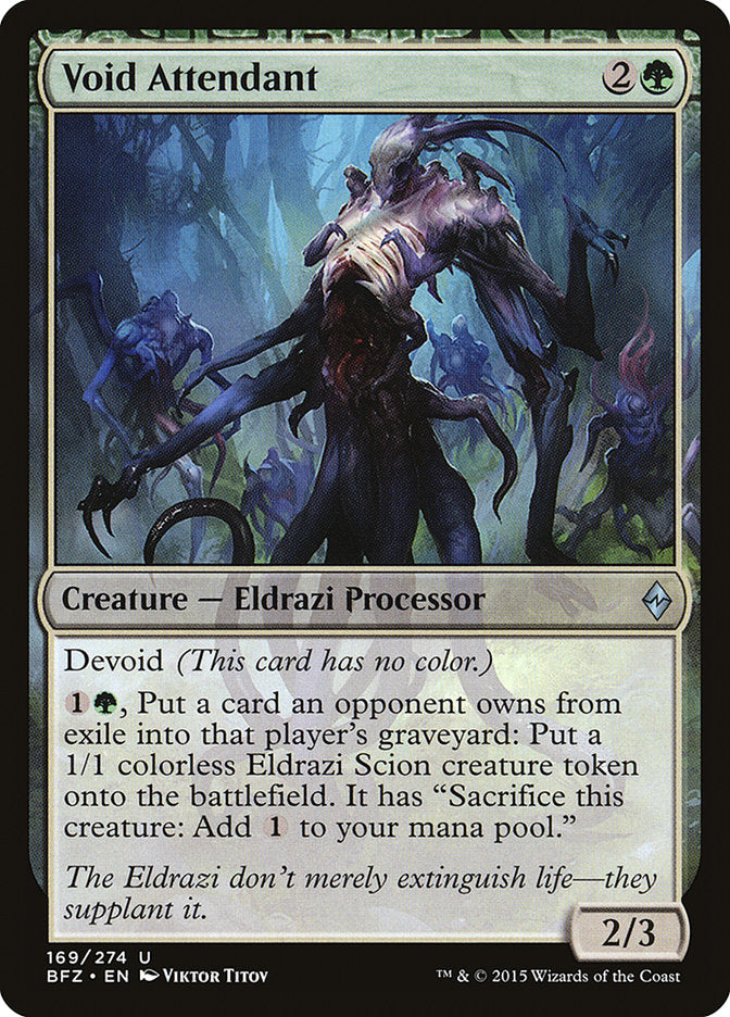 Void Attendant [Battle for Zendikar] MTG Single Magic: The Gathering | Red Claw Gaming