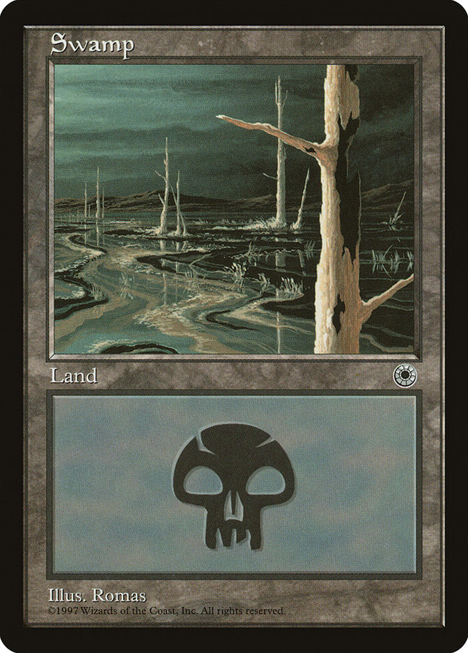 Swamp (White Trees) [Portal] MTG Single Magic: The Gathering | Red Claw Gaming