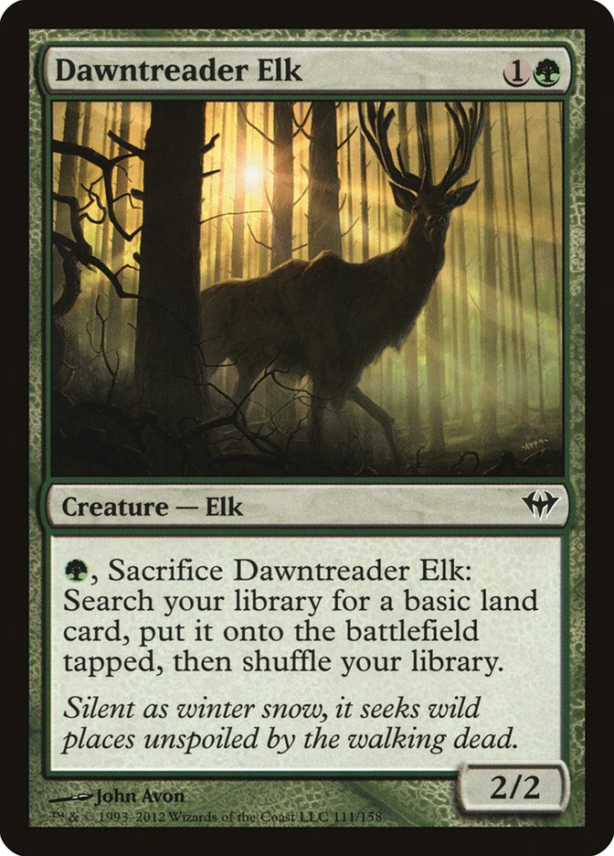 Dawntreader Elk [Dark Ascension] MTG Single Magic: The Gathering | Red Claw Gaming