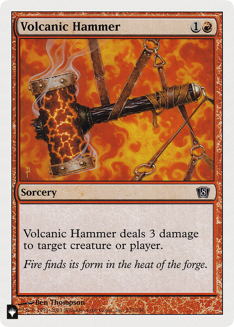 Volcanic Hammer [The List] MTG Single Magic: The Gathering | Red Claw Gaming