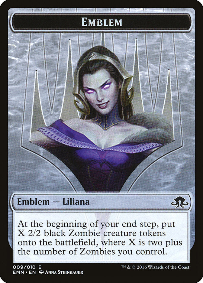 Liliana, the Last Hope Emblem [Eldritch Moon Tokens] MTG Single Magic: The Gathering | Red Claw Gaming