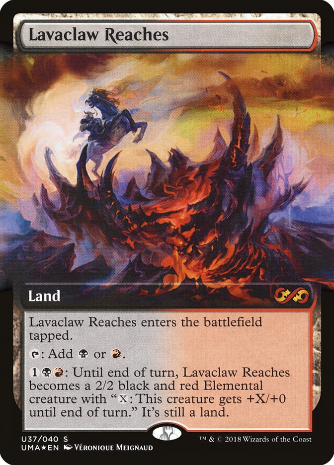 Lavaclaw Reaches (Topper) [Ultimate Masters Box Topper] MTG Single Magic: The Gathering | Red Claw Gaming