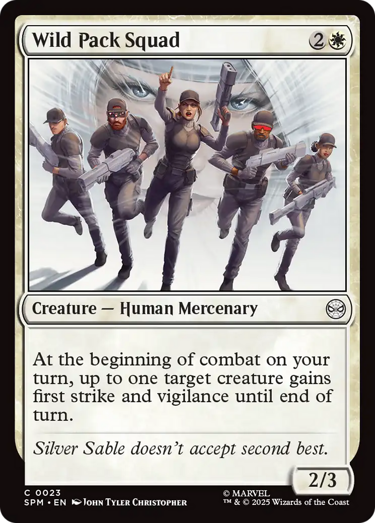 Wild Pack Squad [Marvel's Spider-Man] MTG Single Magic: The Gathering | Red Claw Gaming