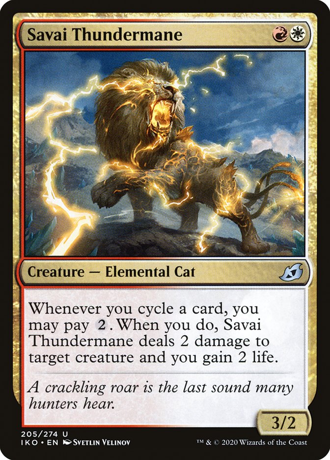 Savai Thundermane [Ikoria: Lair of Behemoths] MTG Single Magic: The Gathering | Red Claw Gaming