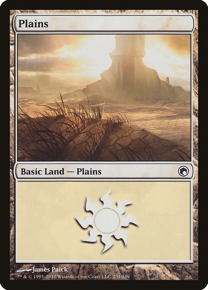 Plains (231) [Scars of Mirrodin] MTG Single Magic: The Gathering | Red Claw Gaming