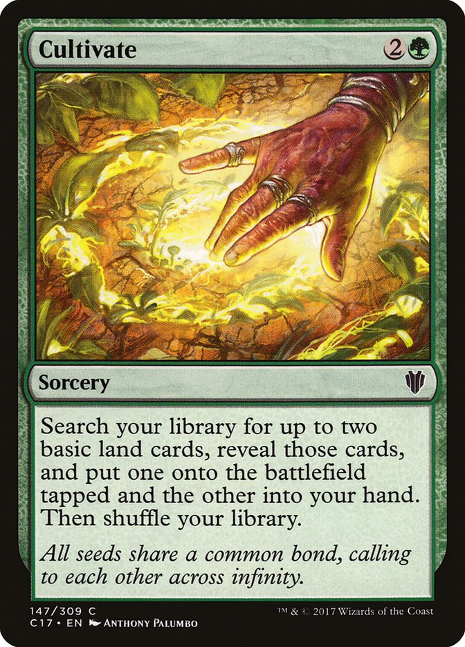 Cultivate [Commander 2017] MTG Single Magic: The Gathering | Red Claw Gaming
