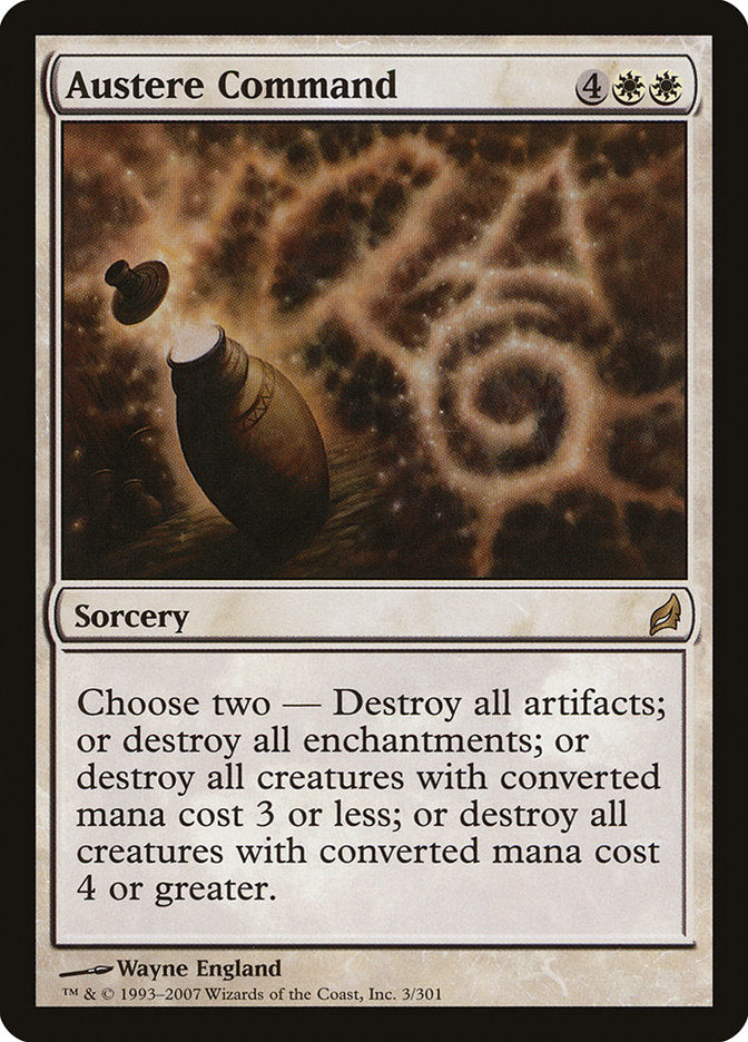Austere Command [Lorwyn] MTG Single Magic: The Gathering | Red Claw Gaming
