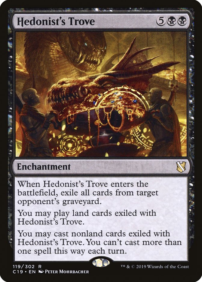 Hedonist's Trove [Commander 2019] MTG Single Magic: The Gathering | Red Claw Gaming