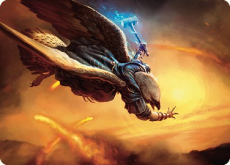 Battlewing Mystic Art Card [Dominaria United Art Series] MTG Single Magic: The Gathering | Red Claw Gaming