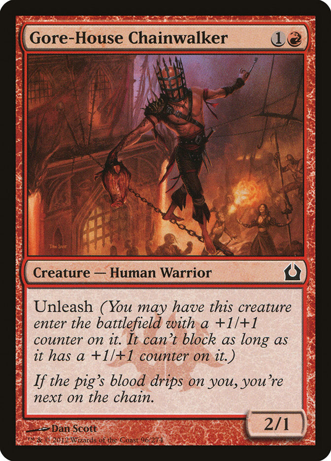 Gore-House Chainwalker [Return to Ravnica] MTG Single Magic: The Gathering | Red Claw Gaming