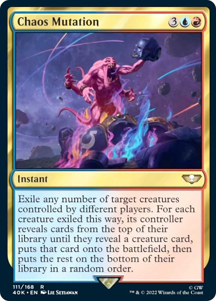 Chaos Mutation [Warhammer 40,000] MTG Single Magic: The Gathering | Red Claw Gaming
