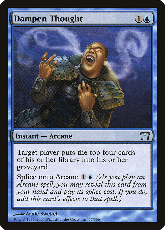 Dampen Thought [Champions of Kamigawa] MTG Single Magic: The Gathering | Red Claw Gaming