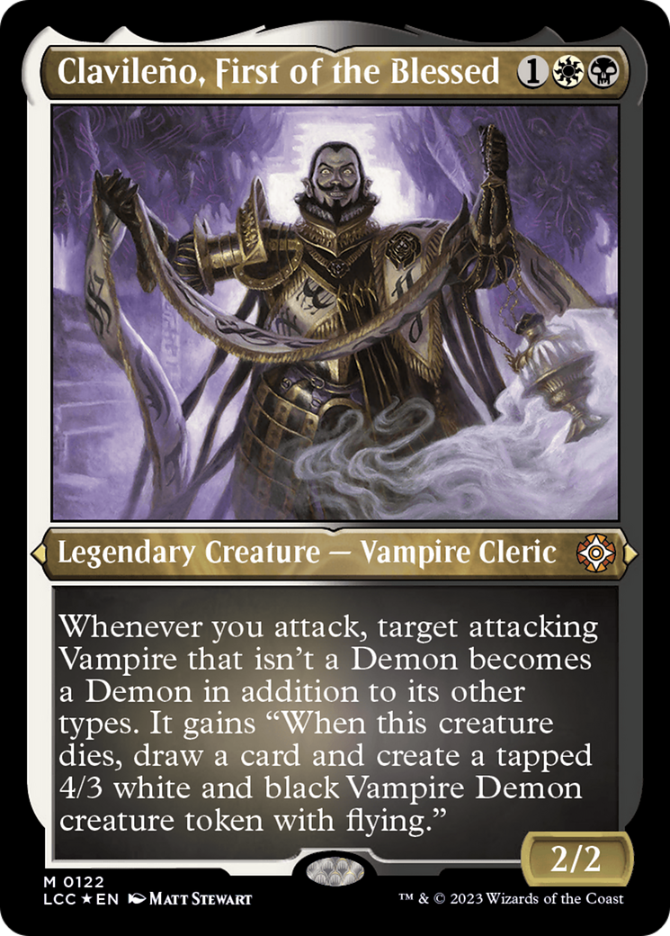 Clavileno, First of the Blessed (Display Commander) [The Lost Caverns of Ixalan Commander] MTG Single Magic: The Gathering | Red Claw Gaming