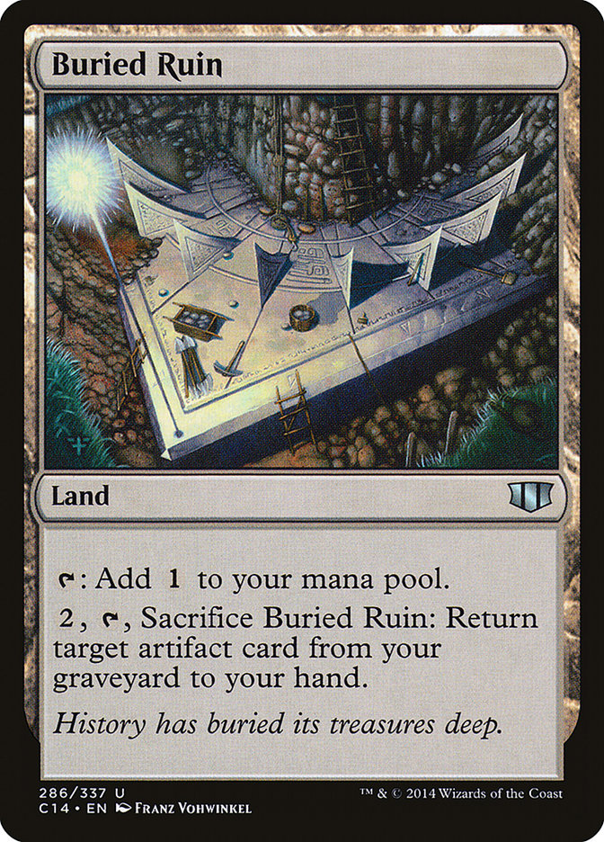Buried Ruin [Commander 2014] MTG Single Magic: The Gathering | Red Claw Gaming