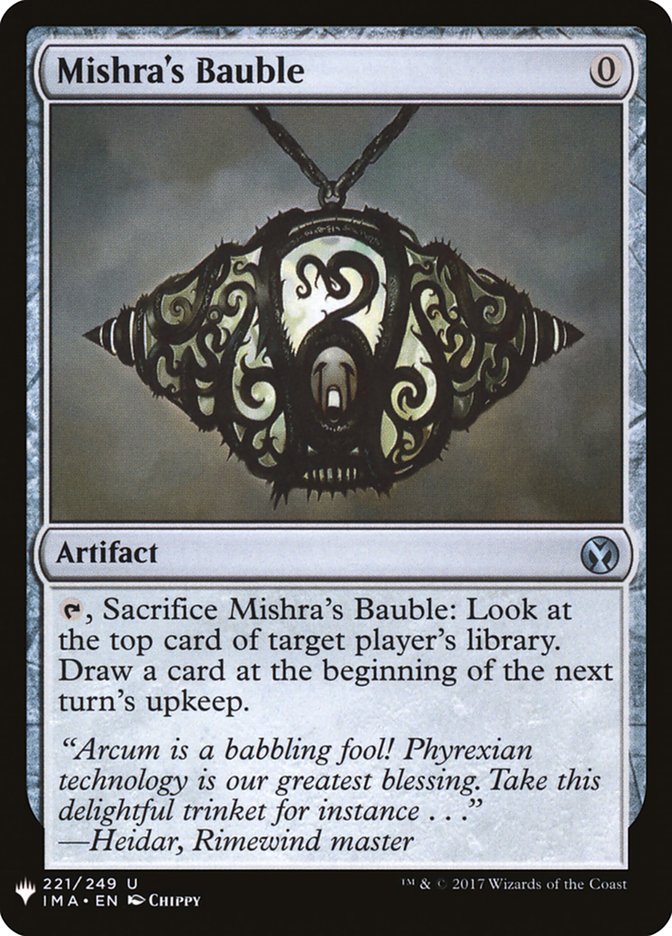 Mishra's Bauble [Mystery Booster] MTG Single Magic: The Gathering | Red Claw Gaming