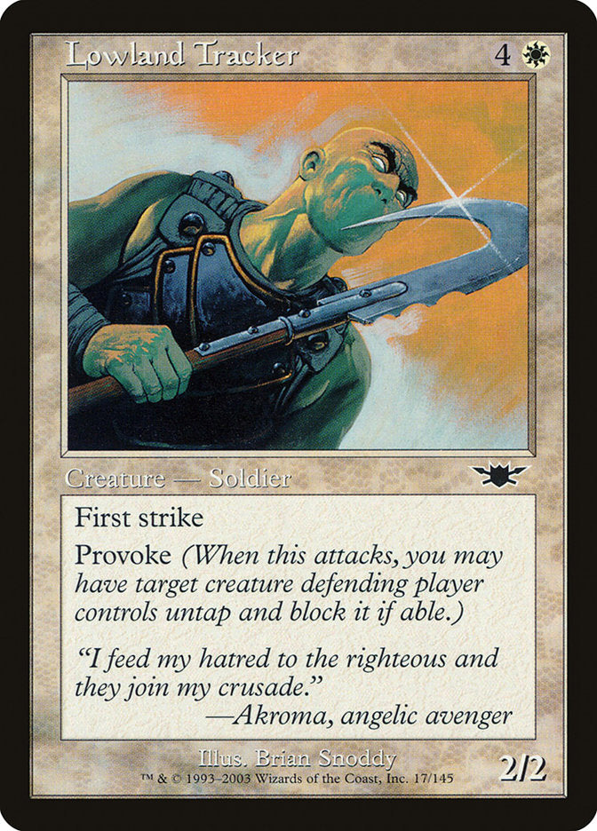 Lowland Tracker [Legions] MTG Single Magic: The Gathering | Red Claw Gaming