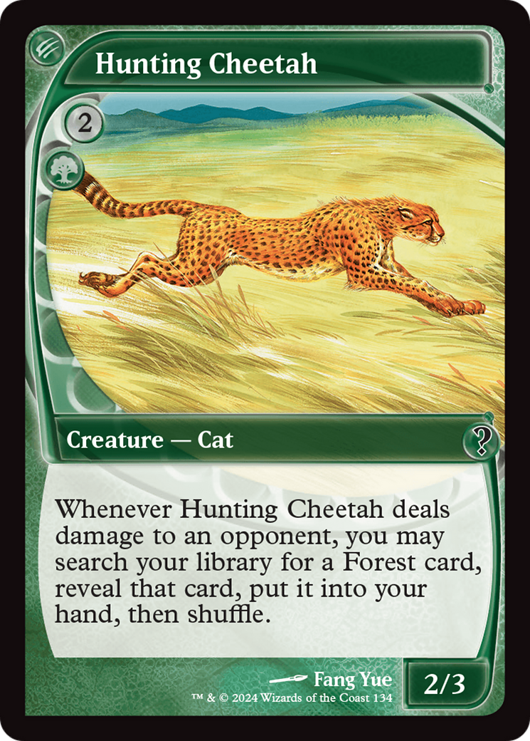 Hunting Cheetah (Future Sight) [Mystery Booster 2] MTG Single Magic: The Gathering | Red Claw Gaming