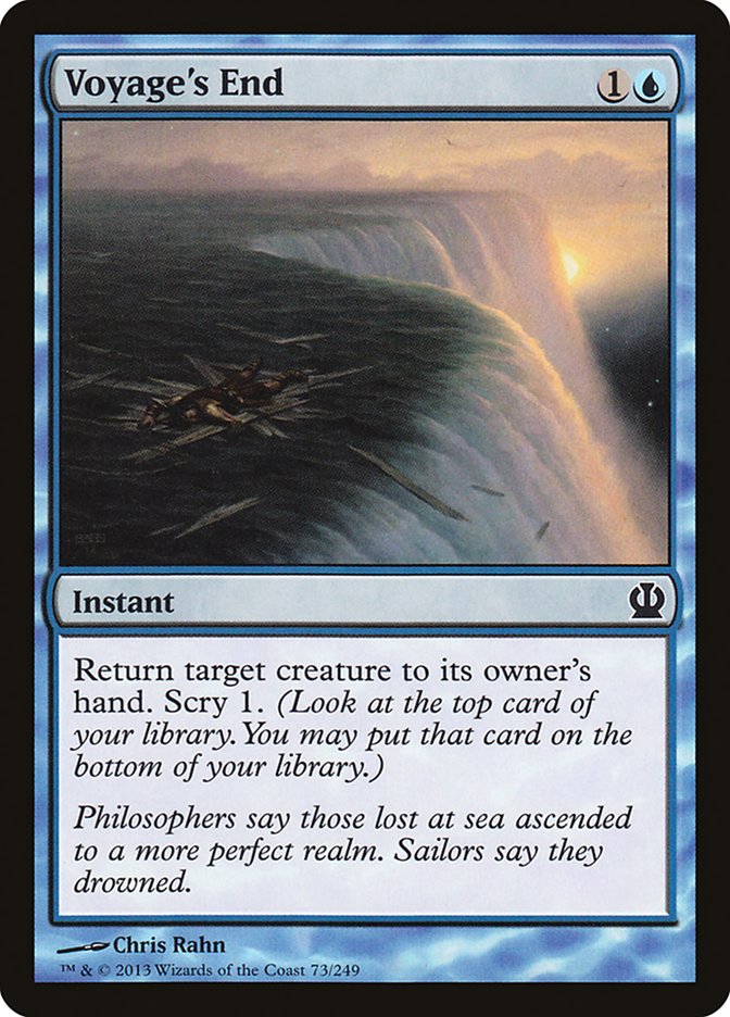 Voyage's End [Theros] MTG Single Magic: The Gathering | Red Claw Gaming