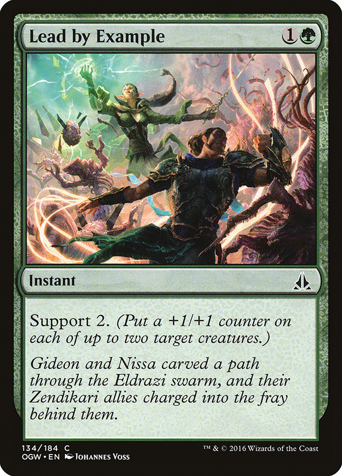 Lead by Example [Oath of the Gatewatch] MTG Single Magic: The Gathering | Red Claw Gaming