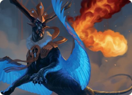Disdainful Stroke Art Card [Streets of New Capenna Art Series] MTG Single Magic: The Gathering | Red Claw Gaming