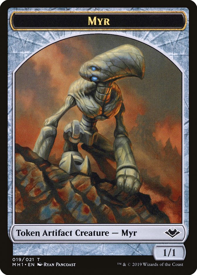 Goblin (010) // Myr (019) Double-Sided Token [Modern Horizons Tokens] MTG Single Magic: The Gathering | Red Claw Gaming