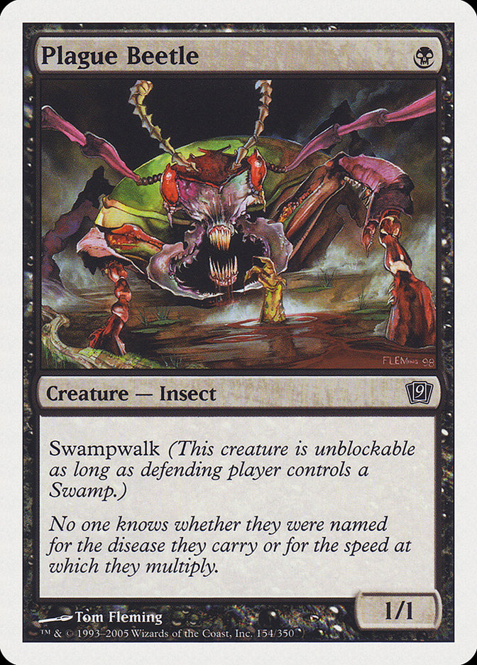 Plague Beetle [Ninth Edition] MTG Single Magic: The Gathering | Red Claw Gaming