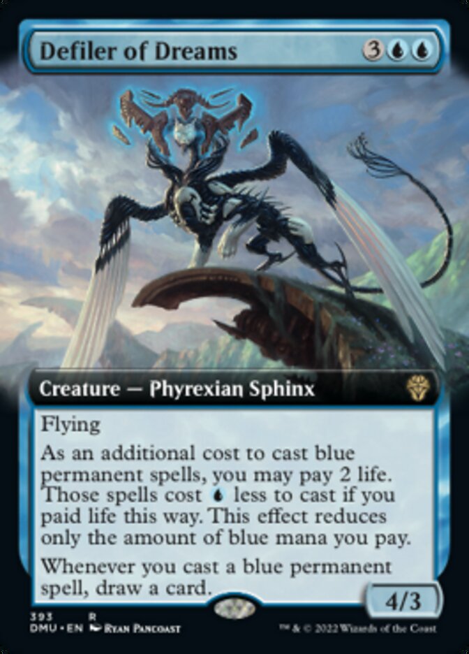 Defiler of Dreams (Extended Art) [Dominaria United] MTG Single Magic: The Gathering | Red Claw Gaming