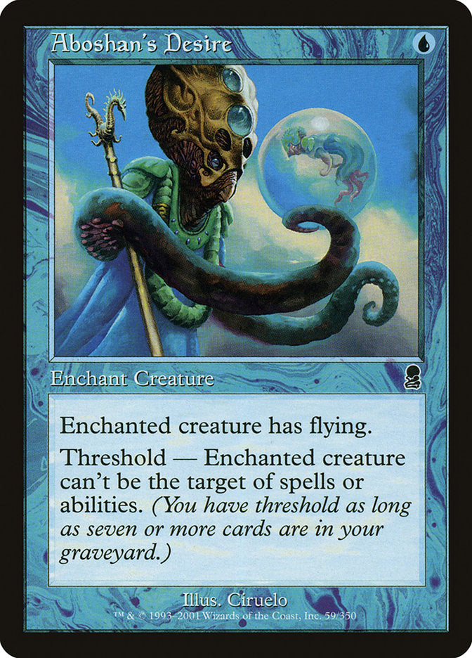 Aboshan's Desire [Odyssey] MTG Single Magic: The Gathering | Red Claw Gaming