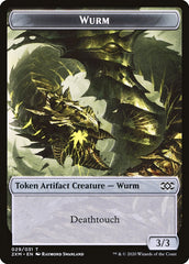Ooze // Wurm (029) Double-Sided Token [Double Masters Tokens] MTG Single Magic: The Gathering | Red Claw Gaming