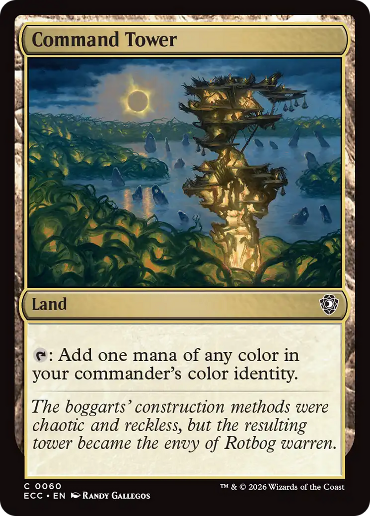 Command Tower (0060) [Lorwyn Eclipsed Commander] MTG Single Magic: The Gathering | Red Claw Gaming