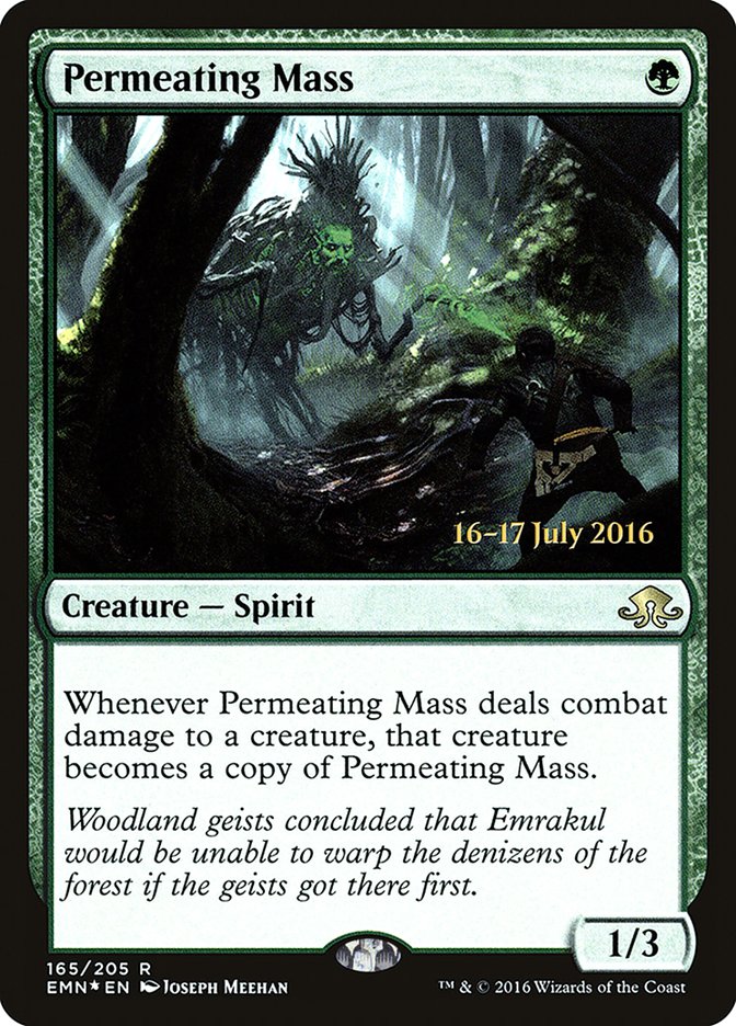 Permeating Mass [Eldritch Moon Prerelease Promos] MTG Single Magic: The Gathering | Red Claw Gaming