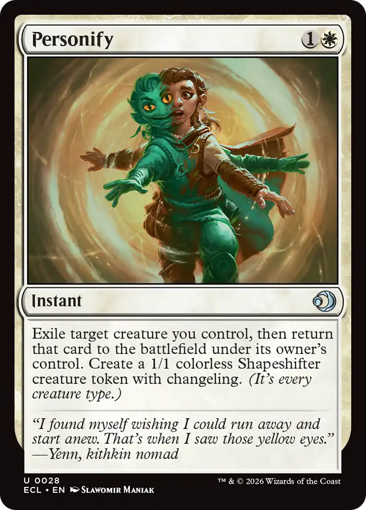 Personify [Lorwyn Eclipsed] MTG Single Magic: The Gathering | Red Claw Gaming