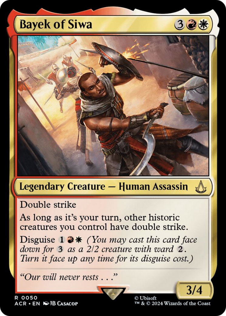 Bayek of Siwa [Assassin's Creed] MTG Single Magic: The Gathering | Red Claw Gaming