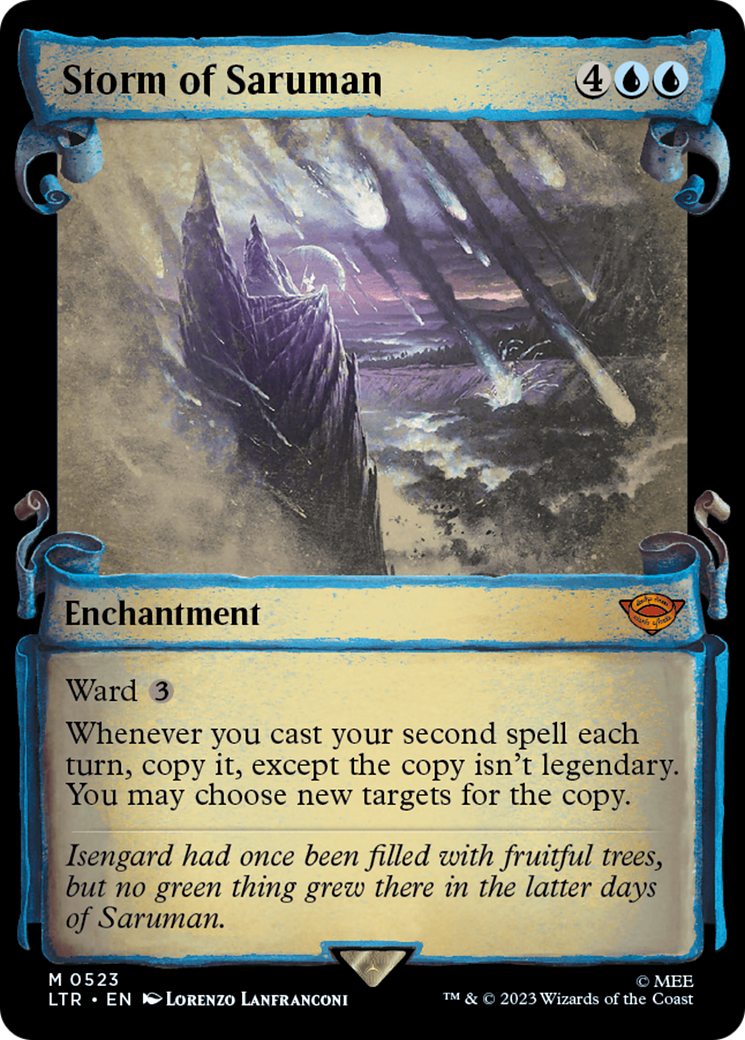 Storm of Saruman [The Lord of the Rings: Tales of Middle-Earth Showcase Scrolls] MTG Single Magic: The Gathering | Red Claw Gaming