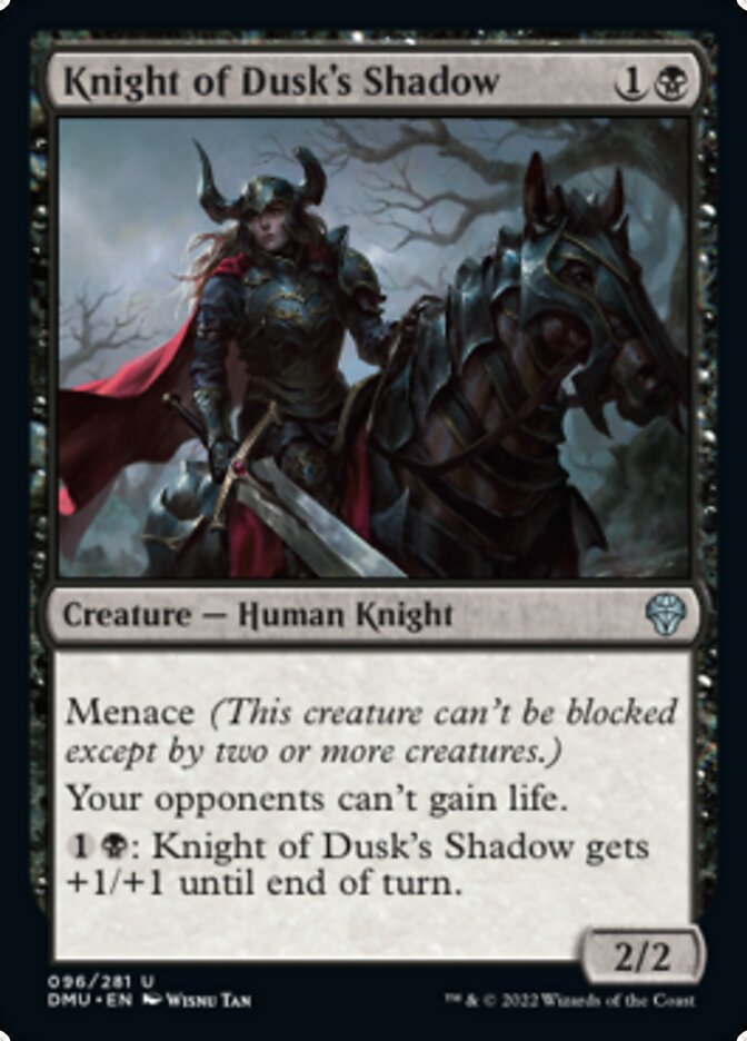 Knight of Dusk's Shadow [Dominaria United] MTG Single Magic: The Gathering | Red Claw Gaming