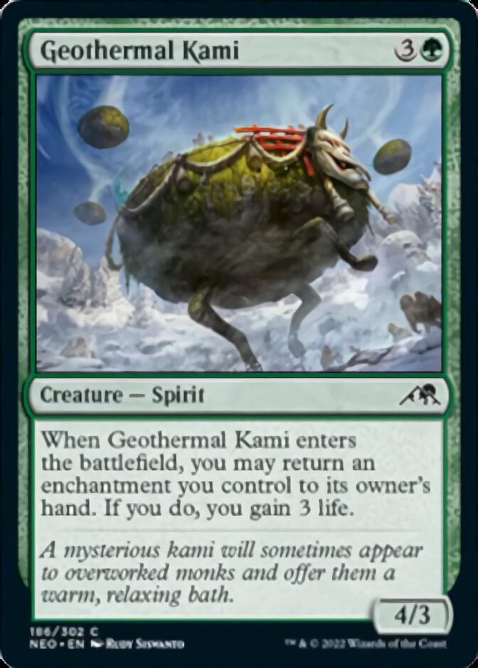 Geothermal Kami [Kamigawa: Neon Dynasty] MTG Single Magic: The Gathering    | Red Claw Gaming