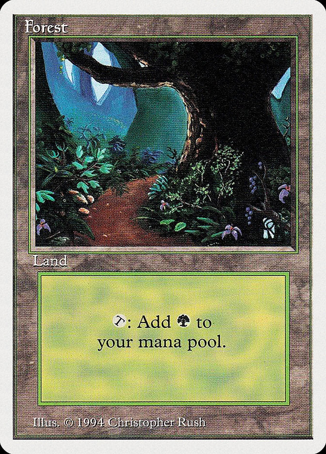 Forest (305) [Summer Magic / Edgar] MTG Single Magic: The Gathering | Red Claw Gaming