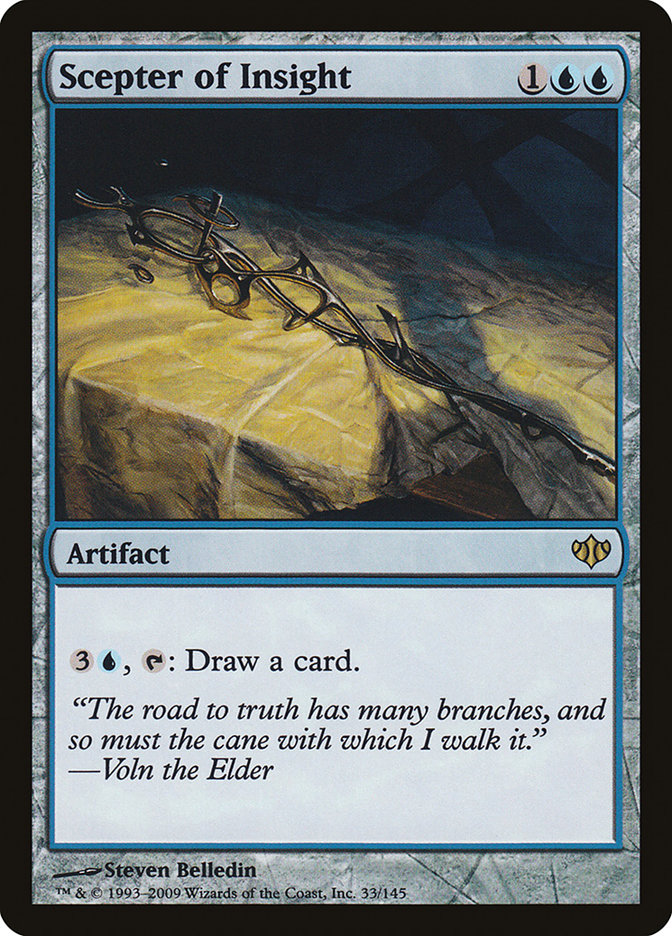 Scepter of Insight [Conflux] MTG Single Magic: The Gathering | Red Claw Gaming
