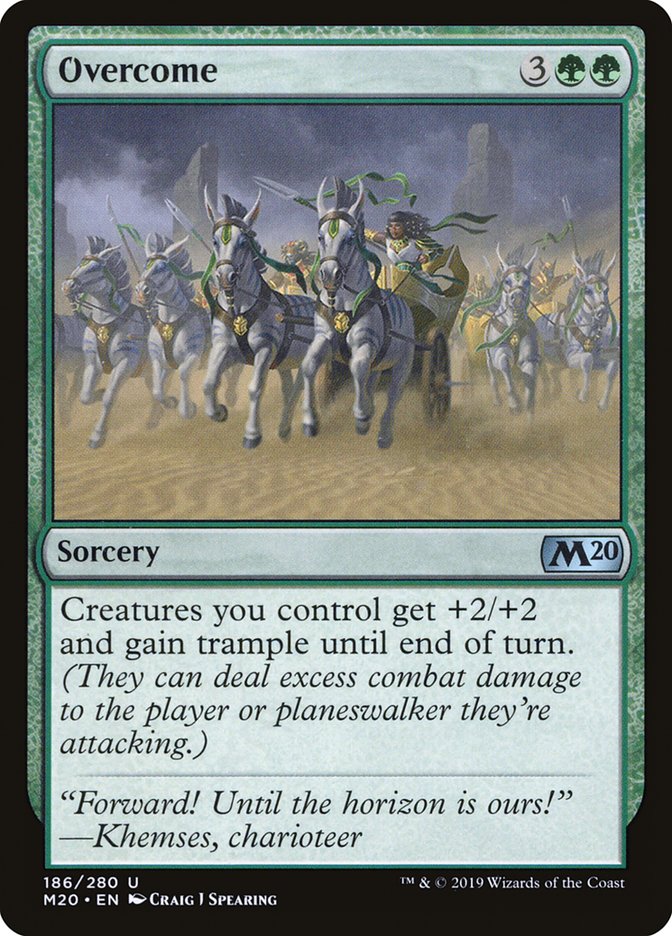 Overcome [Core Set 2020] MTG Single Magic: The Gathering | Red Claw Gaming